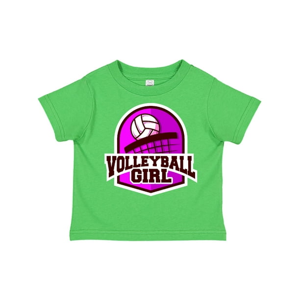 INKtastic Volleyball Girl Toddler TShirt