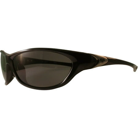 Solar Bat Harmony Polarized Sunglasses, Black