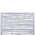 thumbnail image 6 of Tcbosik Metal Privacy Screen for Indoor & Outdoor, 76"H x 48"W Decorative Fence, Privacy Fence Panel for Yard, Lawn, Poolside, Backyard, White, 6 of 8