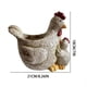 thumbnail image 3 of Fiudx Maceta de Resina con Forma de Gallina, Diseño Original de Padre E Hijo, Adorable Gallina y Pollito, Adorno Decorativo para Jardín, Decoración para El Escritorio Del Hogar y El Balcón, Ideal par, 3 of 7