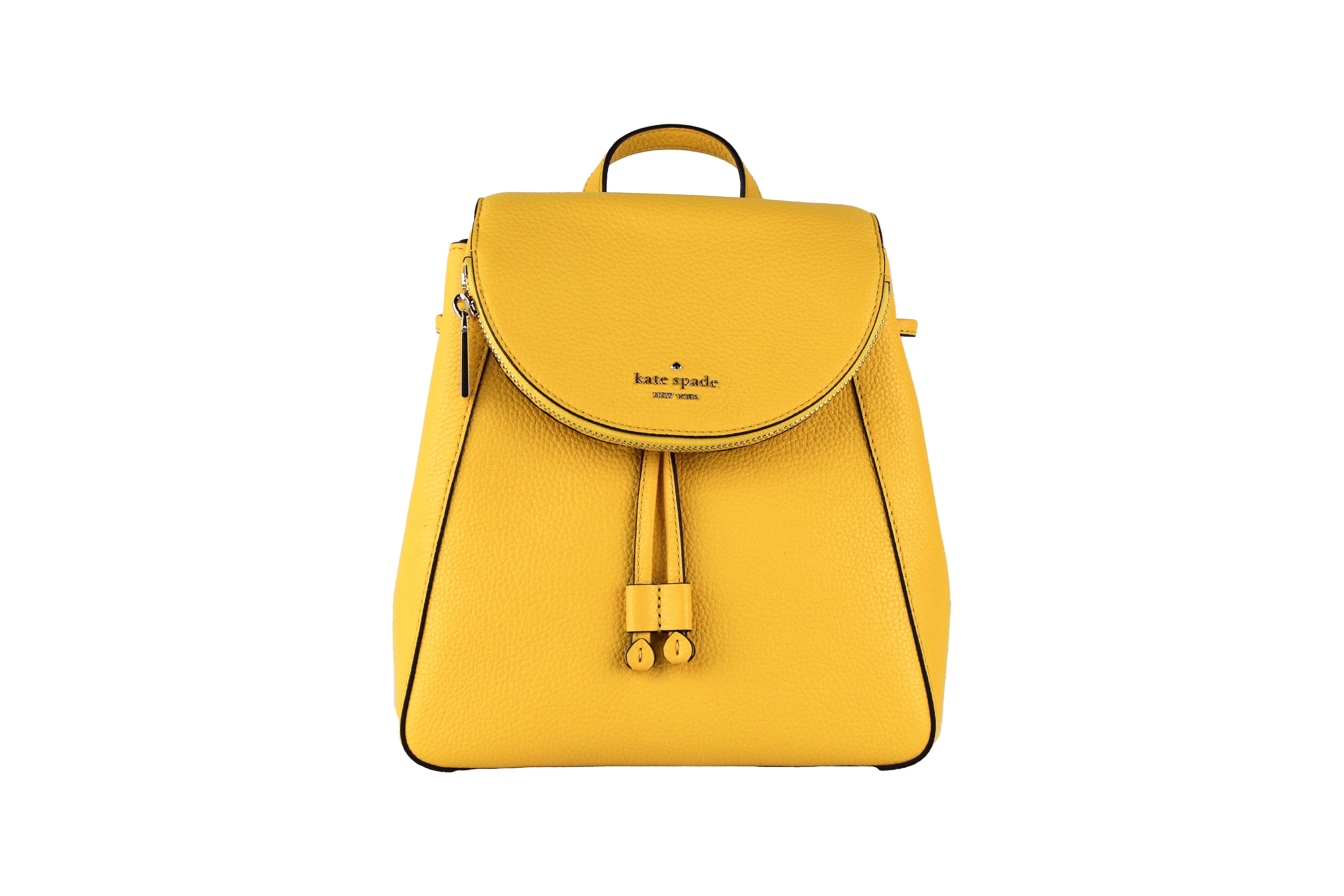 yellow kate spade backpack