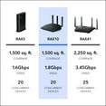 thumbnail image 7 of NETGEAR - AX1800 WiFi 6 Router, 1.8Gbps (RAX10), 7 of 7