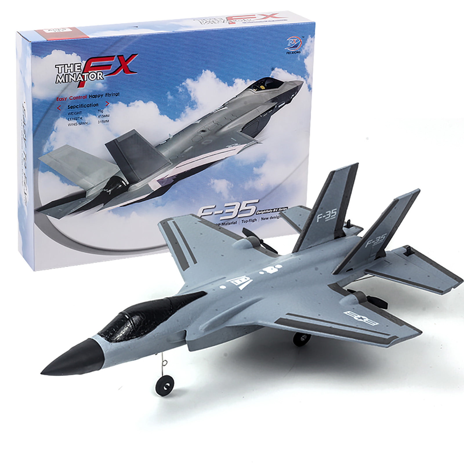 F-18 RC Remote Control Helicopter Plane Glider RC Airplane Foam 3.5CH Toys 