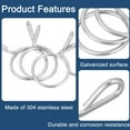 thumbnail image 3 of 15 Pcs Fuel Line Hose Tubing Spring Clips 24mm Water Pipe Spring Clip Clamps for Motorcycle Scooter ATV, 3 of 6