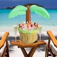 thumbnail image 4 of 25 Inch Inflatable Palm Tree Coolers Drink Cooler Tropical Hawaiian, 4 of 6