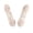 Beige, variant on MEICHEN Women's Solid Color Fingerless Gloves Elegant Lace Hollow Out Sequin Decor Gloves for Wedding Party