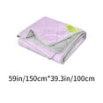 thumbnail image 4 of Cool Feeling Silk Fiber Quilt,Summer Conditioning Comforter,Lightweight Breathable Blanket,Washable Temperature Regulating,Soft Polyester Bedding Holiday Gifts, 4 of 6