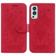 thumbnail image 2 of Compatible with OnePlus Nord 2 5G Wallet case, Credit Card Holder,Flip Book PU Leather Wristband Shockproof Phone Case Cover Cellphone for Women Men for OnePlus Nord 2 5G,Red, 2 of 8