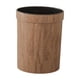 thumbnail image 2 of Cubo de basura para baño, redondo, imitación madera, con forma de veta. L sin tapa, 2 of 9