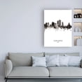 thumbnail image 3 of Trademark Fine Art 'Cedar Rapids Iowa Skyline Portrait II' Canvas Art by Michael Tompsett, 3 of 3