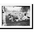 thumbnail image 2 of Historic Framed Print, Asleep in Battery Park on a hot day, 17-7/8" x 21-7/8", 2 of 9