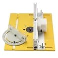 thumbnail image 1 of Router Table Insert Plate Woodworking Benches Table Saw W Miter Gauge Guide Aluminium Profile Fence Sliding Brackets ,Easy to Use, 1 of 7