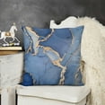 thumbnail image 2 of YINGXI Throw Pillow Covers Blue and Modern Decorative Pillows Soft Velvet Cushion Cases for Couch Sofa Bed Home Decor 20x20in, 2 of 5