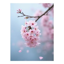 Diamond Art Kit for Adults, Cherry Blossom Branch Sky Diamond Painting for Adults Beginners, 5D DIY Diamond Art Painting Kits, Colorful Diamond Painting Craft for Home Decor 12x16