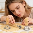 thumbnail image 4 of Pasta Cutter, Hygiene And Shape Preservation, 7 Pieces, Dough Noodle Cutter, Manual Pasta Cutting Tools, 4 of 8
