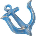 thumbnail image 4 of COOPHYA 1Pcs Decorative Anchor Iron Wall Pendant Sky-Blue for Beach Theme Bedroom, 4 of 6