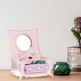 thumbnail image 3 of FYBTOF Ballerina Jewelry Box for Girls | Ballerina Jewelry Box for Girls Musical, Jewelry Organizer Ballerina Spring Music Box with Lock and Charming Room Decor and Gift -4238, 3 of 5
