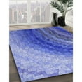 thumbnail image 2 of Ahgly Company Indoor Rectangle Patterned Sky Blue Dress Blue Area Rugs, 2' x 5', 2 of 6