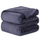 thumbnail image 1 of Soft Mesh Flannel Fleece Blanket Plush Light Purple 180 x 200cm, 1 of 11