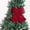 Red_1, variant on ToyKingdee Christmas Tree Topper Bow,Velvet Wreath Bows Xmas Tree Topper Ribbon Hanging Bows,Christmas Red Stain Bow Xmas Wreath Decorations for Tree Topper Door Home Wall