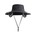 thumbnail image 2 of JZCHUNTOY Solar Fan Hat 1 Pack with 2 Detachable Fans, USB Rechargeable Long Battery Life Outdoor Sun Shade Cap, UV Protection Breathable Adjustable Cooling Hat for Hiking Camping Gardening, 2 of 6
