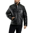 thumbnail image 5 of X RAY Jeans PU Quilted Jacket with Faux Shearling Lining, Black, L, 5 of 10