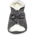thumbnail image 5 of El suéter para perros te mantiene abrigado y cómodo. Ropa para perros de dos patas. Suéter con capucha. Chaqueta informal para mascotas. Ropa para perros pequeños y medianos. Ormromra GX-249, 5 of 5