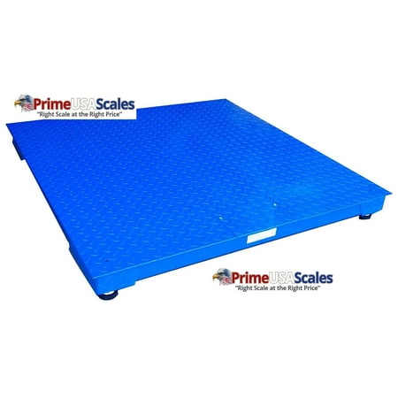 Optima Scale NTEP Legal for Trade 4 by 4-Feet Heavy Duty Floor/Pallet Scale.