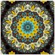 thumbnail image 2 of Cuadros Decorativos Serie Mandala diamante cuadrado resina diamante (ZQF2427) Tmvgtek embutido en tela, 2 of 6
