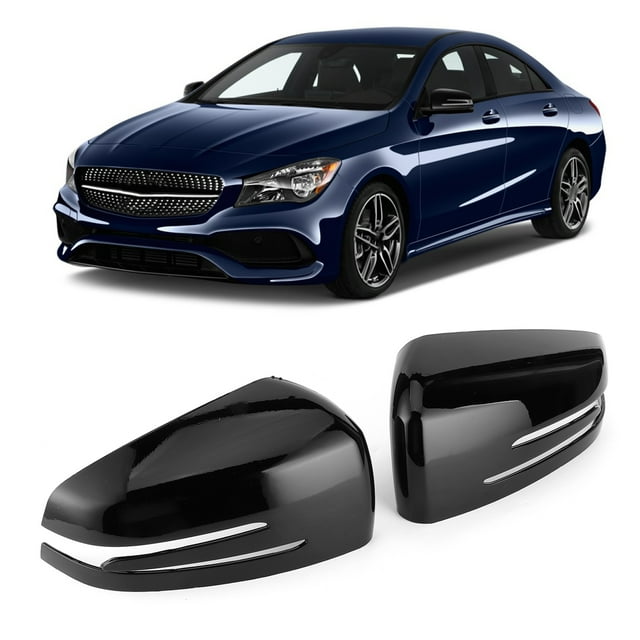 Side 2 Uds Cubierta De Espejo Retrovisor Lateral Tapa Decorativa Para A B C E CLS CLA GLA