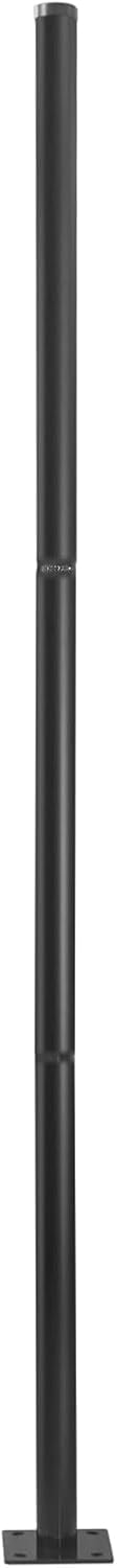 Street Light Pole 10ft Tall Street Lamp Post for Metal Solar Lights Poles with 7.87 inch x 7.87 inch Base for Outdoor Street Light Courtyard Pathway Patio Flag Post