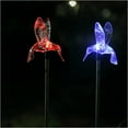 Outdoor Solar Garden Stake Light Solar Powered Color Changing LED