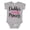 AC-Heather Grey, variant on Daddy's Little Princess Girls Baby Bodysuit