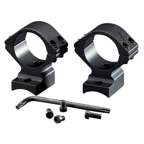 Browning 12376 2-Piece Base/Rings For Browning BAR/BLR Integral Mounting System Style Black Matte Finish Medium
