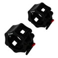 thumbnail image 2 of Zion Fitness Olympic Barbell Clamps 2 inch Quick Release Pair of Locking 2" Pro Olympic Weight Bar Plate Locks Collar Clips for Workout Weightlifting Fitness Training, 2 of 3