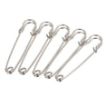 thumbnail image 1 of Unique Bargains Silver Tone Large Metal Safety Pins for Sewing (15 Pack), 1 of 5