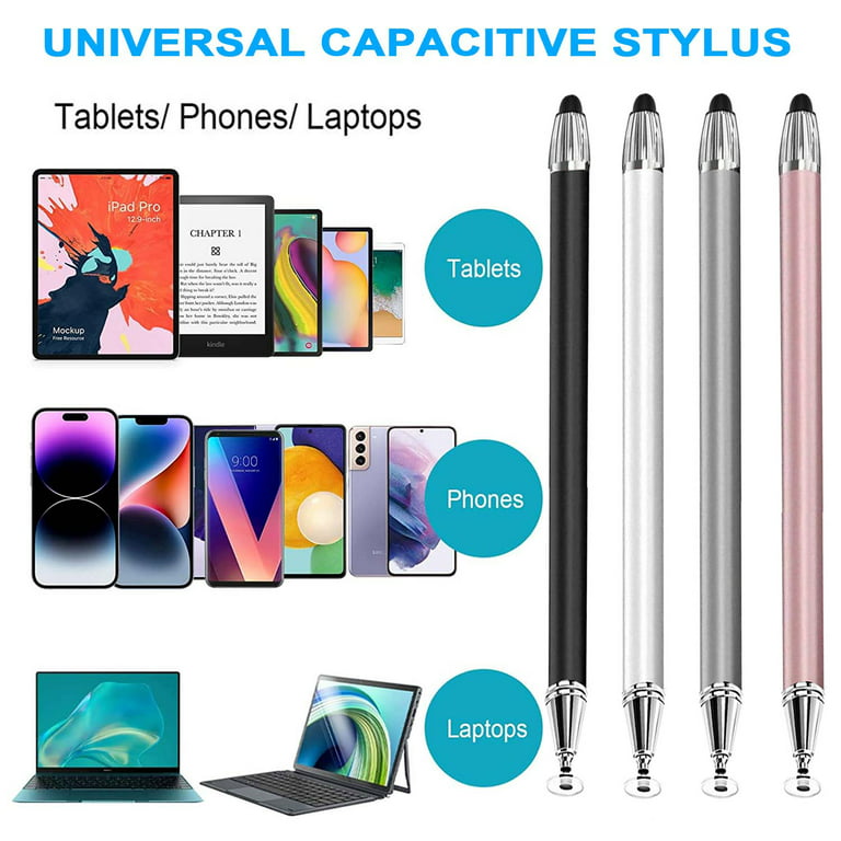 Universal 3 In 1 Stylus Pen For Mobile Phone Tablet iPad Capacitive Touch  Pencil