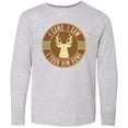 thumbnail image 3 of Inktastic Deer Hunting I Came I Saw I Took Him Home Long Sleeve Youth T-Shirt, 3 of 5