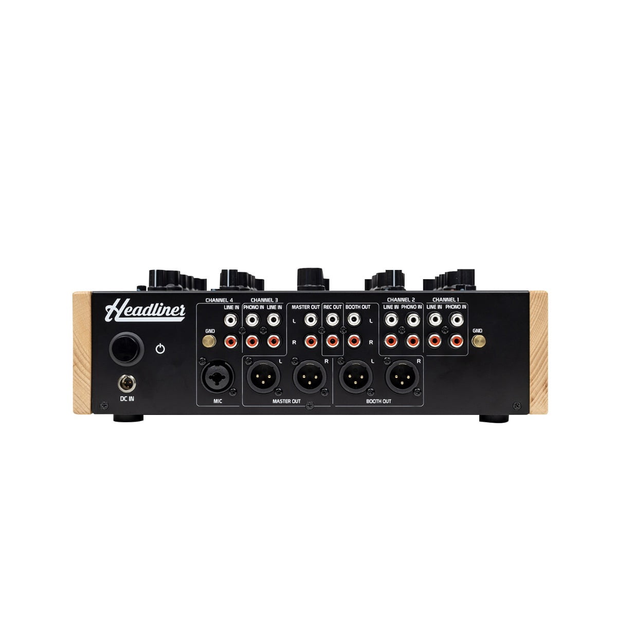 Headliner R4 4-Channel Rotary DJ Mixer