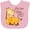 AD-Pink, variant on Inktastic My Oma Loves Me Boys or Girls Baby Bib