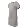 thumbnail image 2 of LAT B50338357 Women Fitted Fine Jersey T-Shirt, Silver - 2XL, 2 of 3