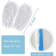 thumbnail image 2 of Wolfrail Disposable Line Shower Cover, Waterproof Elbow Knee Wound Protect Guard, 20 Pcs + 2 Tapes, Circ. Size 17" - 22", 2 of 5