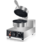 Waffle Commercial Electric Mini Waffle Makers, Stainless Steel