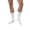White, variant on JOBST SensiFoot Diabetic Compression Socks 8-15 mmHg Crew, Closed Toe, Large / Black