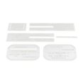 thumbnail image 4 of 6 Piezas 1 de Pntils Acrílicas para Herramientas, Pntils de Estampado en Relieve para Manualidades en Cuero BLESIY Plantilla de acrílico transparente, 4 of 7