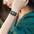 thumbnail image 6 of KOMI Strap for Amazfit Band 7 Silicone Replacement Strap Watch Wrist Band Smart Bracelet Accessories for Amazfit 7 Fit Band Warm Gray+Silver, 6 of 9