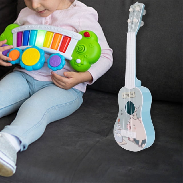 Kids Guitar Toys, Exquisite Details Comfortable Touch Simulation Guitar Toy Operation For Party Type4