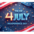 thumbnail image 4 of Patriotic Stars Independence Day Polyester Banner American Flag Celebration for National Holiday Outdoor Decor Party Event, 4 of 7