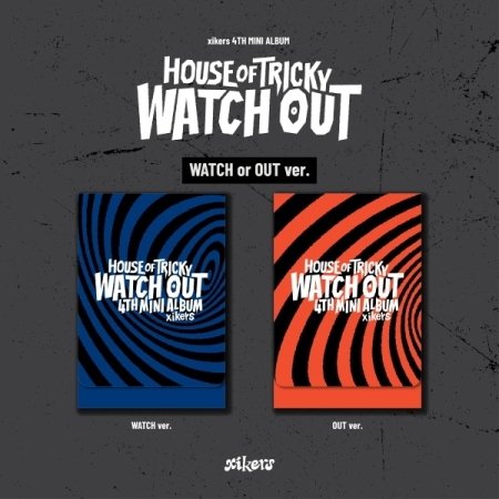 Xikers - House Of Tricky : Watch Out - PLVE Version - incl. Image Card, 2 Photocards, Sticker, Transparent Frame Card Stand Card - Music & Performance - CD