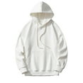 thumbnail image 2 of DPTALR Chandails en Molleton à Capuche Décontractés pour Hommes Col Rond Manches Longues Blouse, 2 of 8